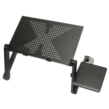 Alternative view of Work From Bed Adjustable Laptop Desk